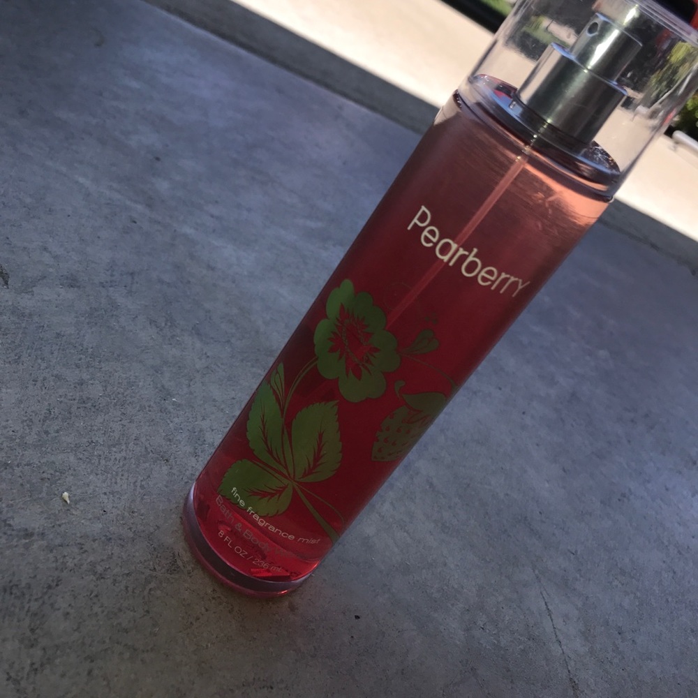 bath and body works pearberry body mist