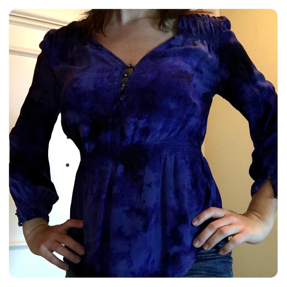 Blue Blouse by Rebecca Taylor
