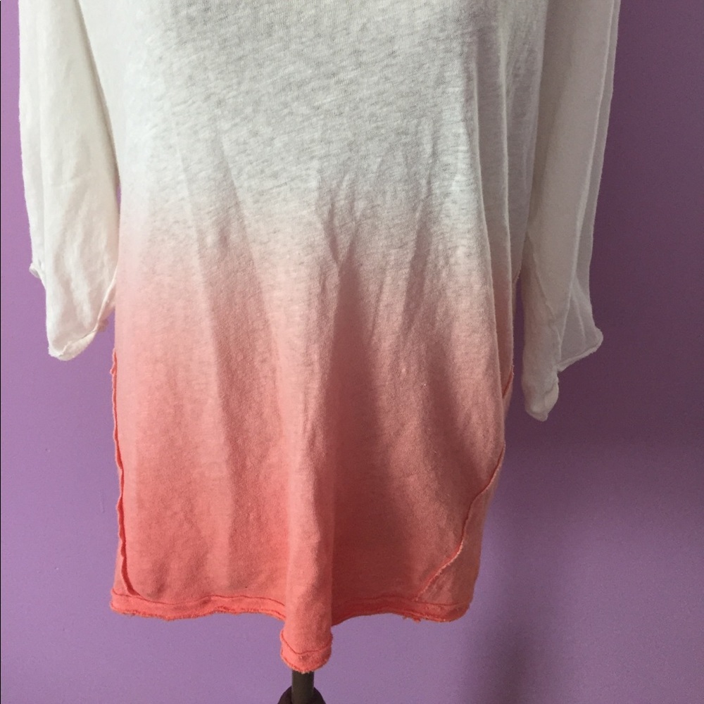 🆕 Free People Strawberry Ombré T-Shirt - Picture 2 of 6