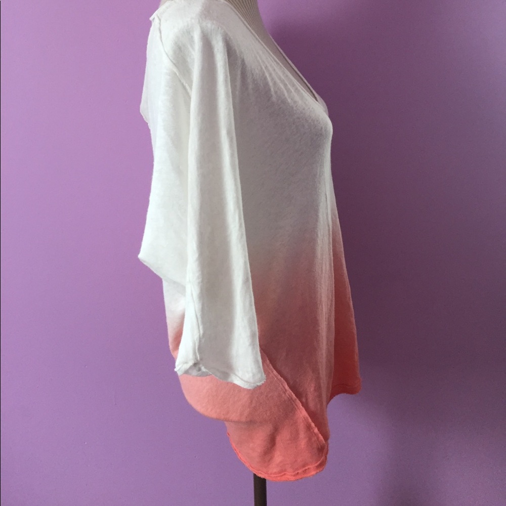 🆕 Free People Strawberry Ombré T-Shirt - Picture 3 of 6