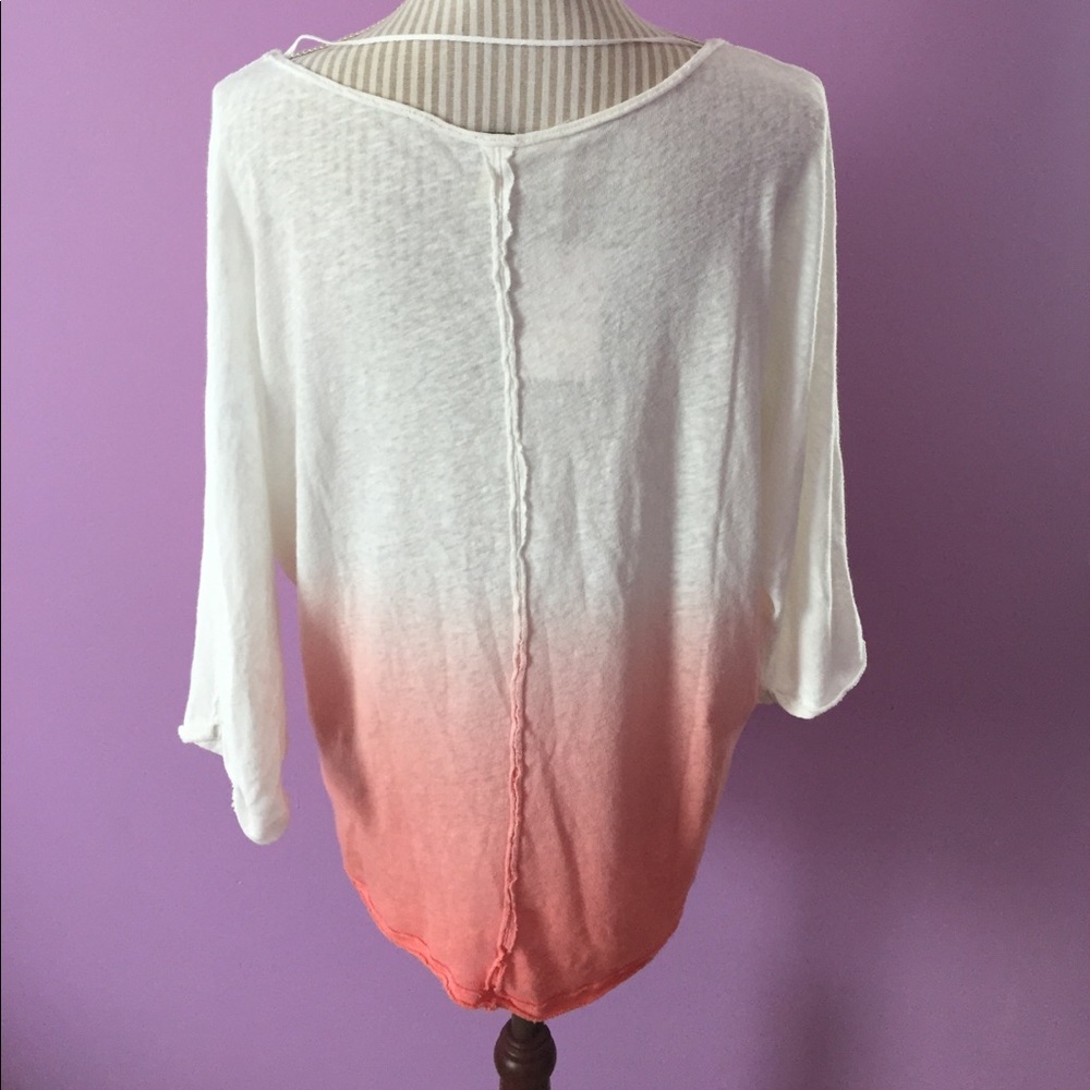 🆕 Free People Strawberry Ombré T-Shirt - Picture 4 of 6
