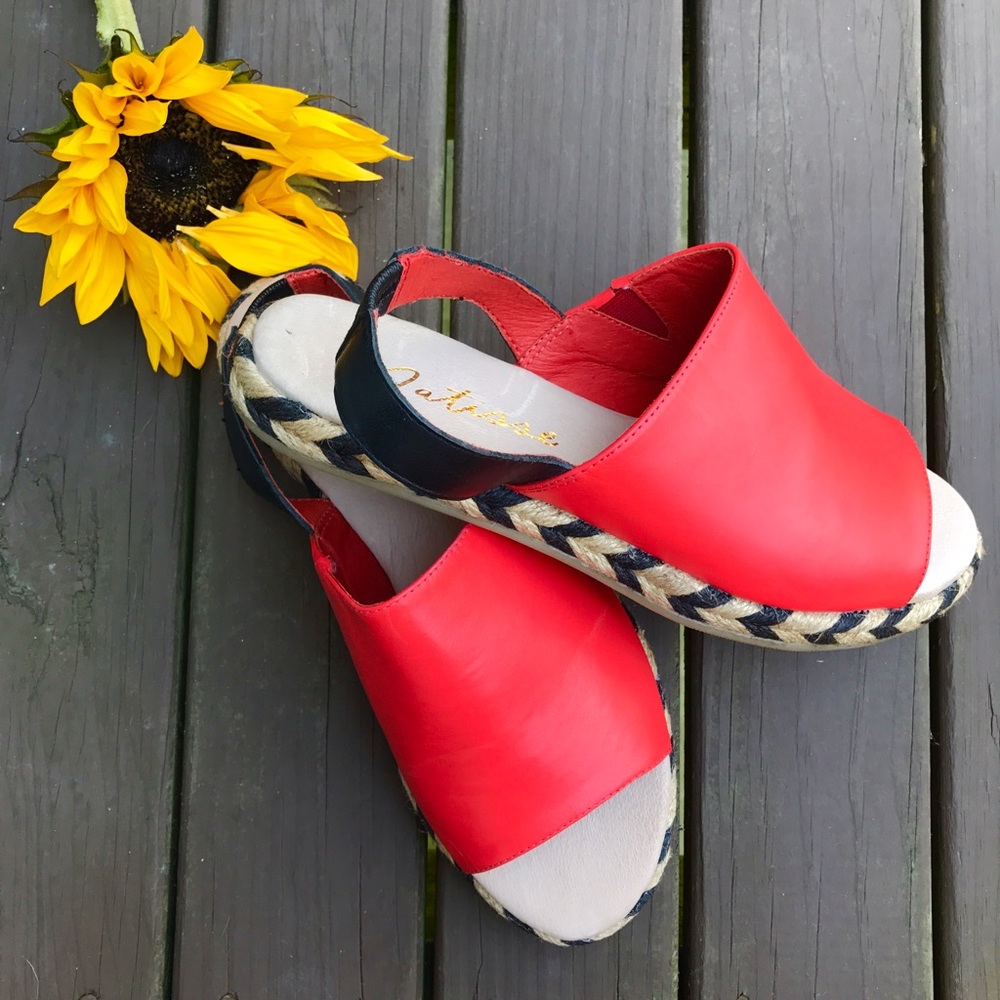 Capri Espadrilles Sandals (Size 7)