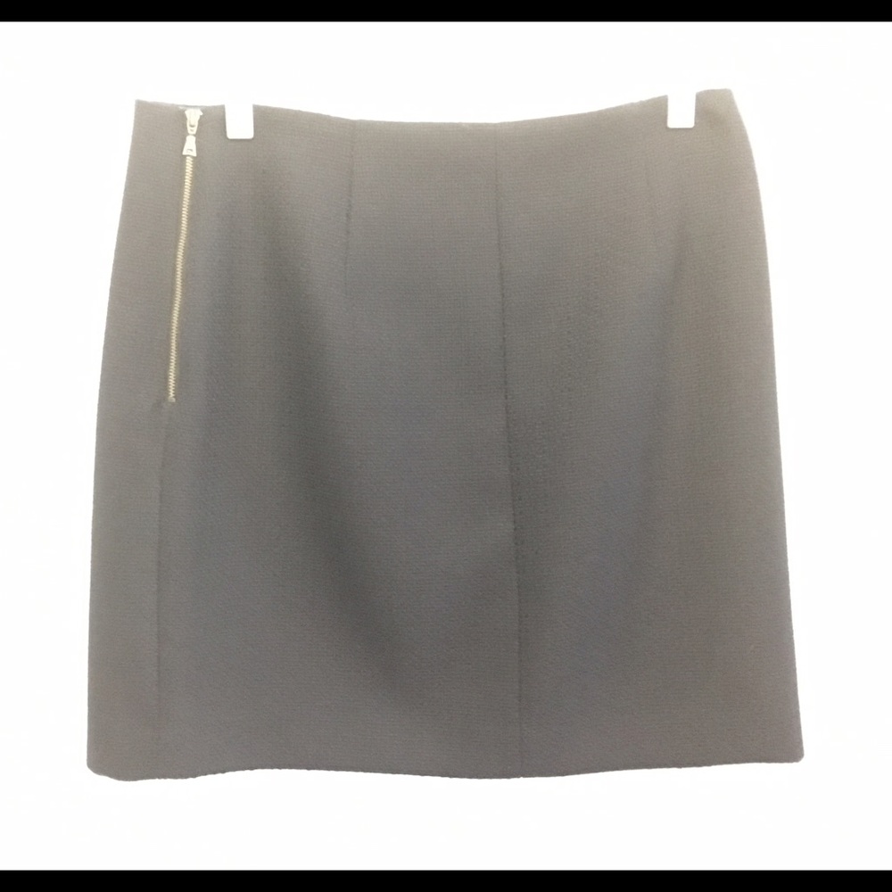 TAHARI textured mini skirt
