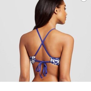 Social Angel Swim - Bikini Top, high neck, cross back Social Angel Swim - Bikini Top, high neck, cross back