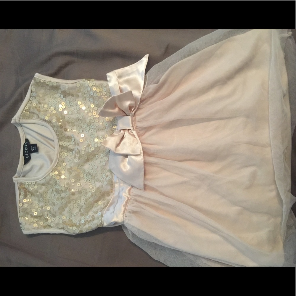 Gold sequin Formal dress