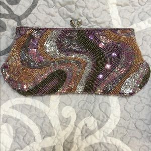 Beaded handbag
