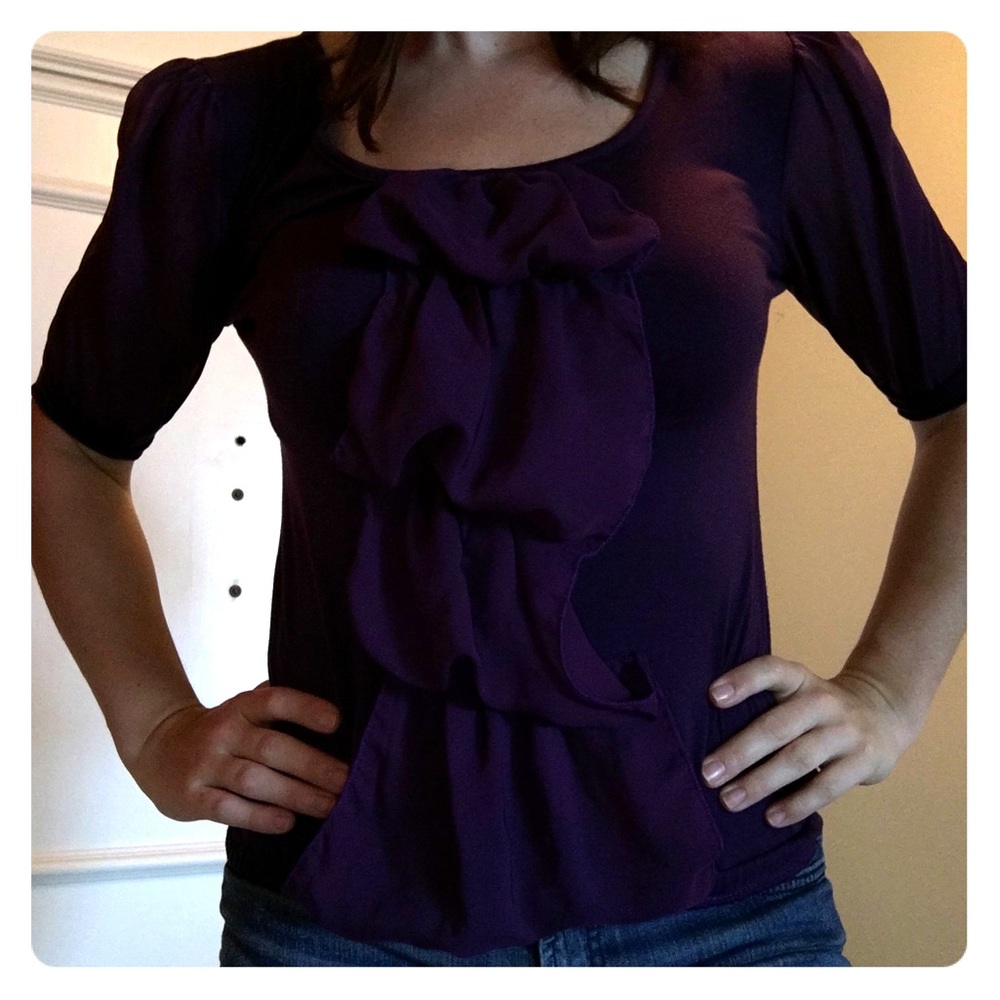 Purple blouse
