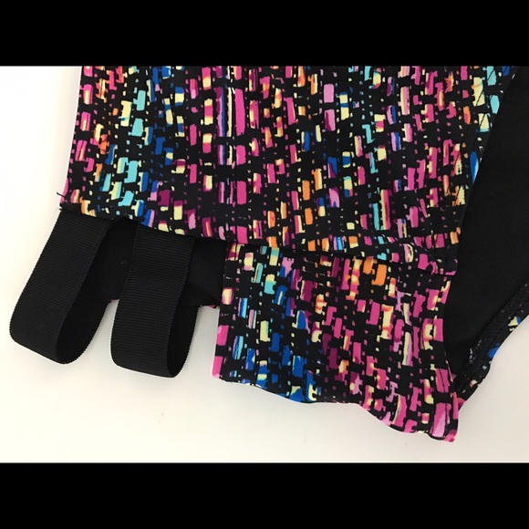 Colorful Pattern swim bottom - Picture 4 of 4