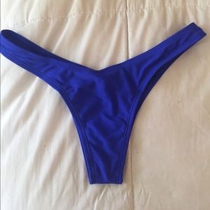 New blue bikini bottoms