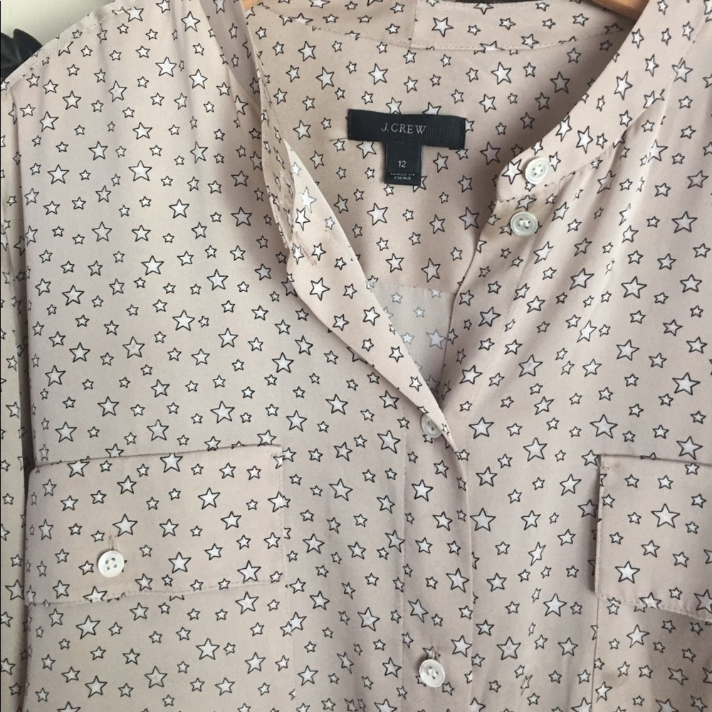 J Crew Stars Button Down