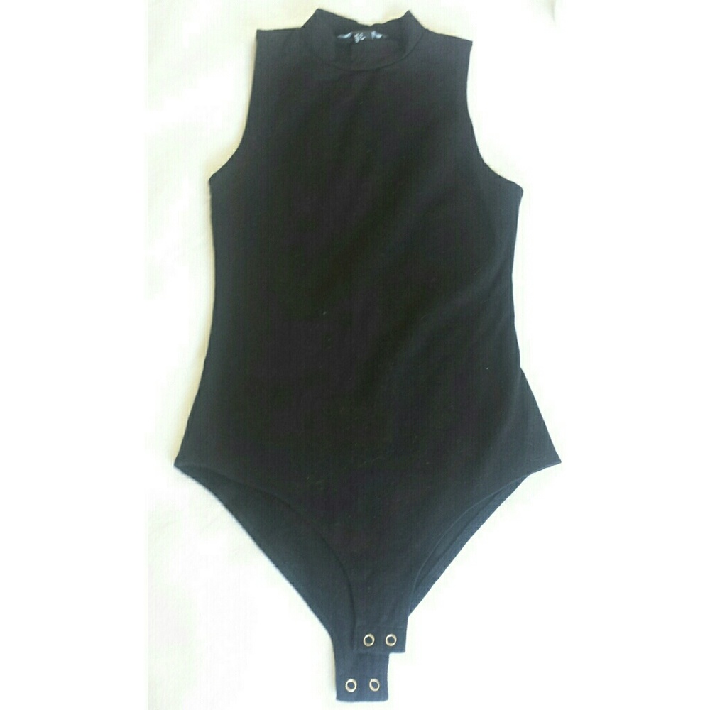 Black and Olive Forever 21 Body Bodysuits - Picture 3 of 5