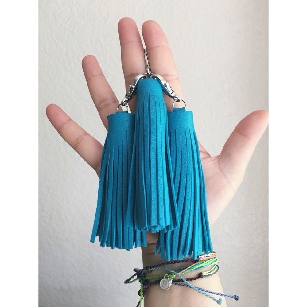 Electric Blue Tassel