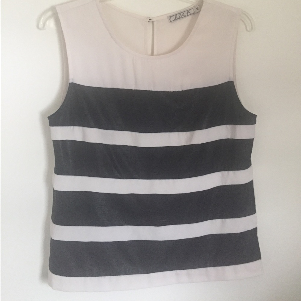 Black & White Blouse