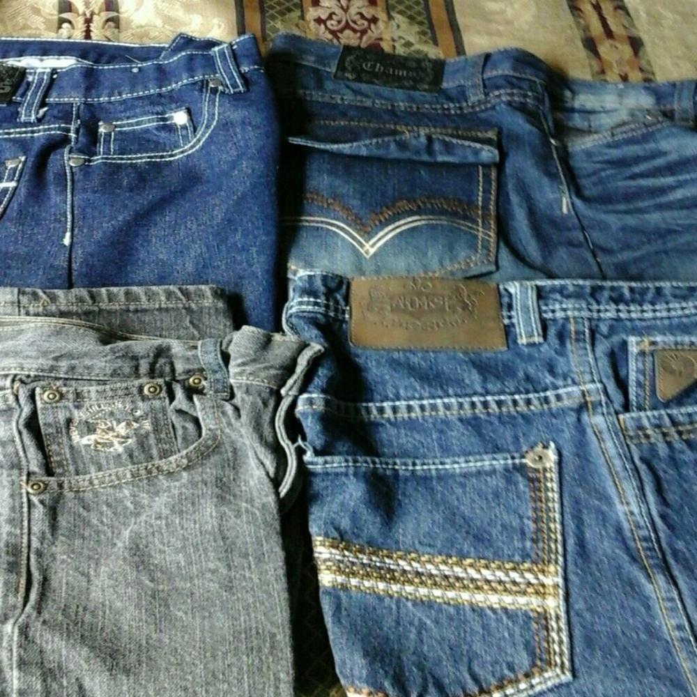 Lot of Boys blue jean shorts