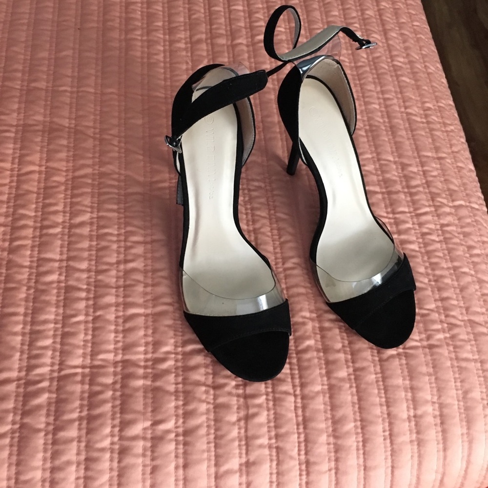 Black heels