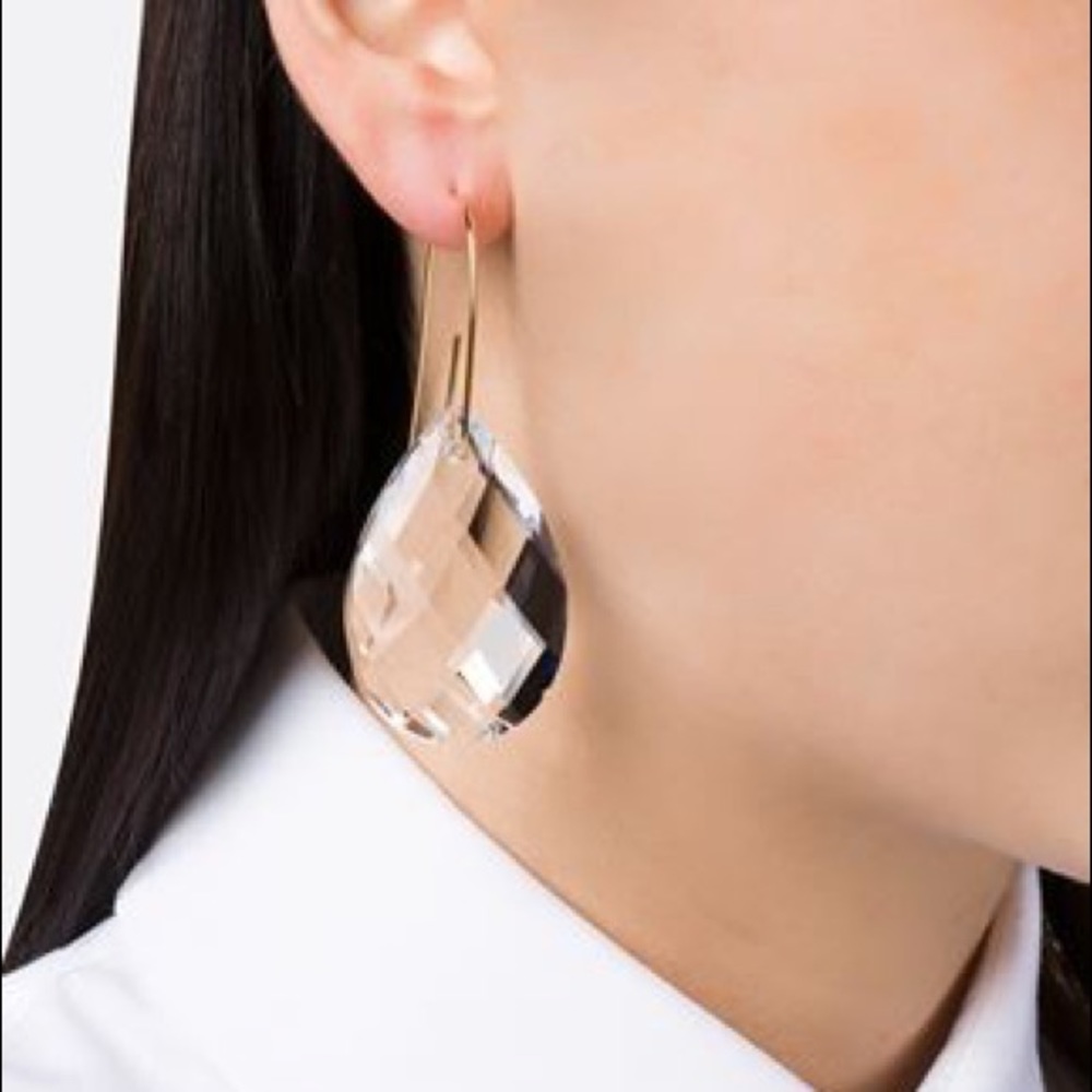 Simone Rocha Crystal Drop Earrings