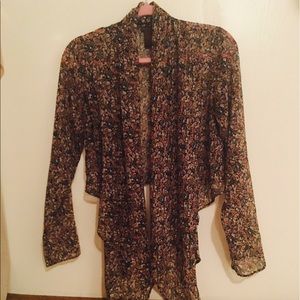 Lightweight floral top by Fire Los Angeles