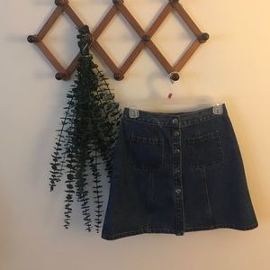 BDG denim skirt