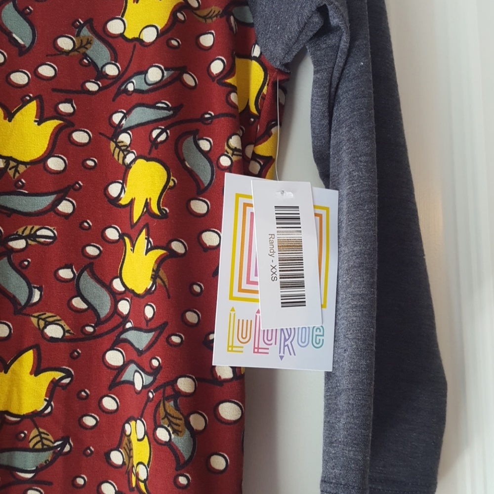 Lularoe Xxs Randy Top - Picture 3 of 4