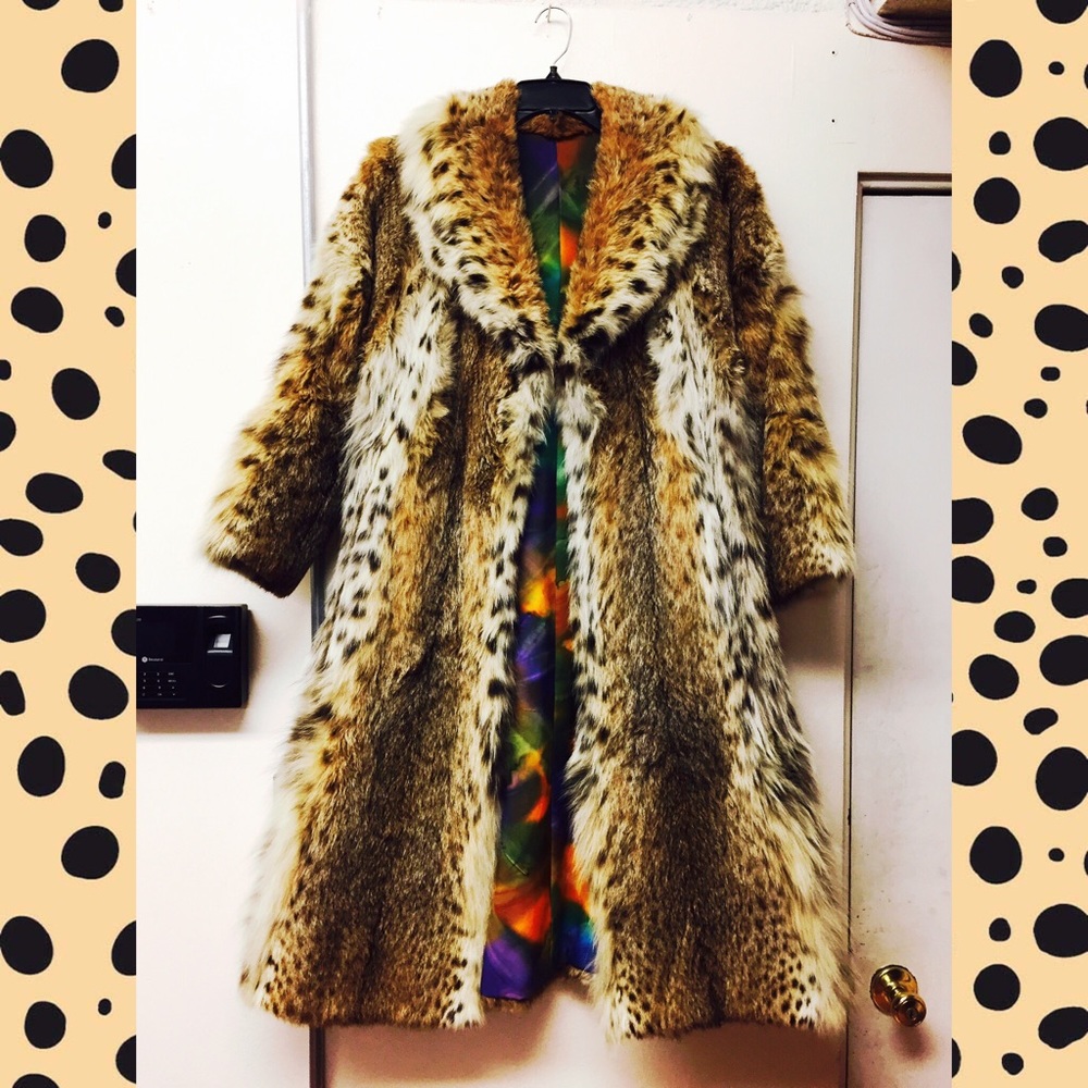Authentic Fox Fur Vintage Coat