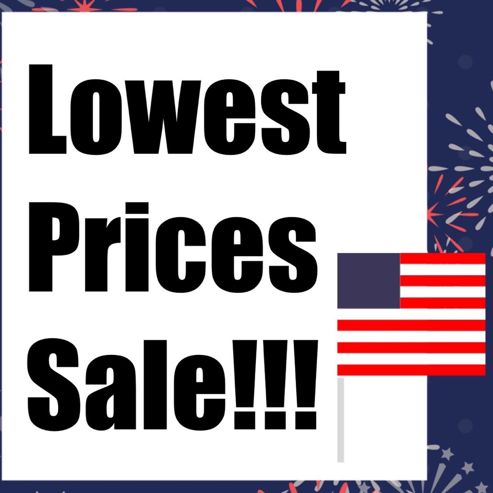 Lowest prices on lots of great items!