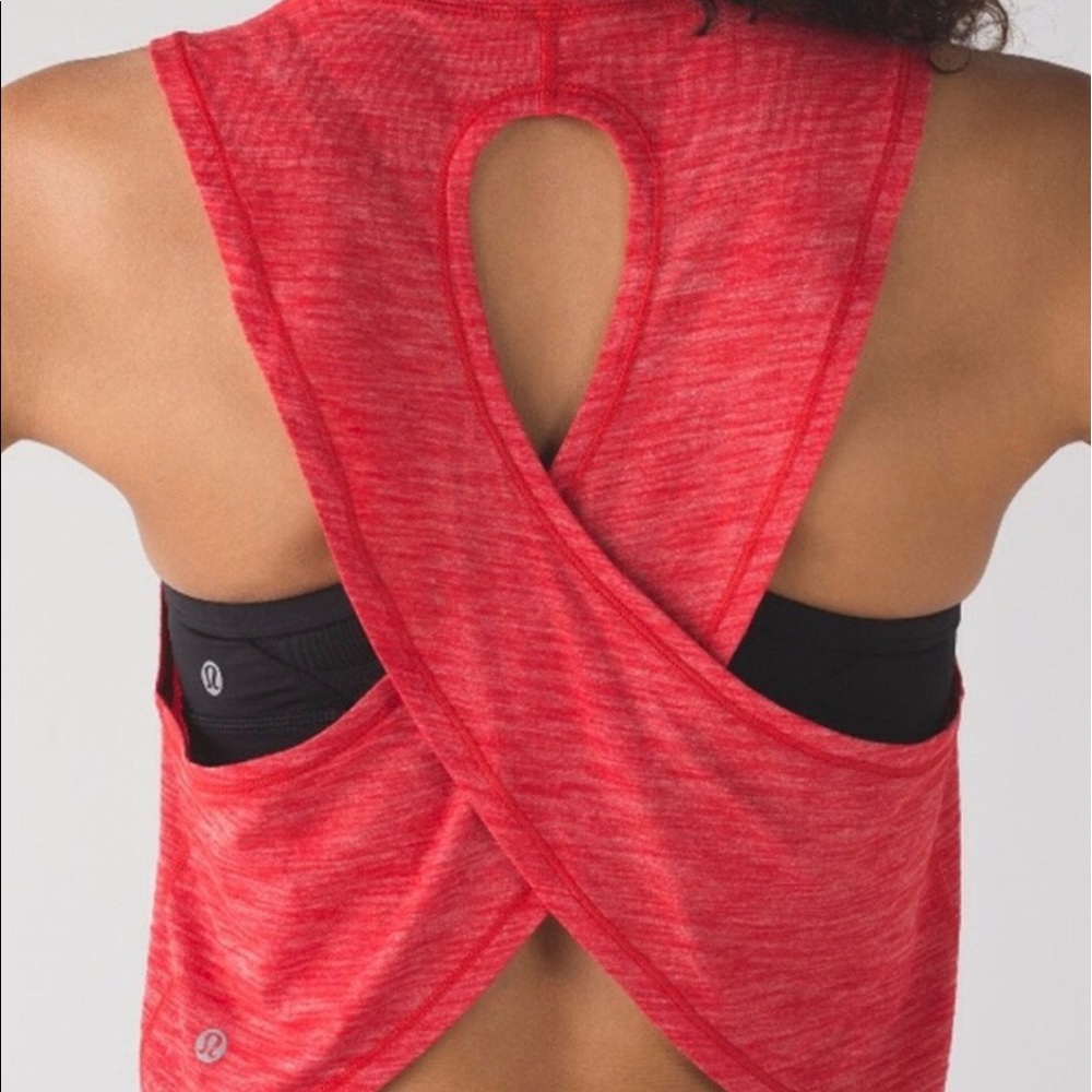 ISO  lululemon fast as light tank