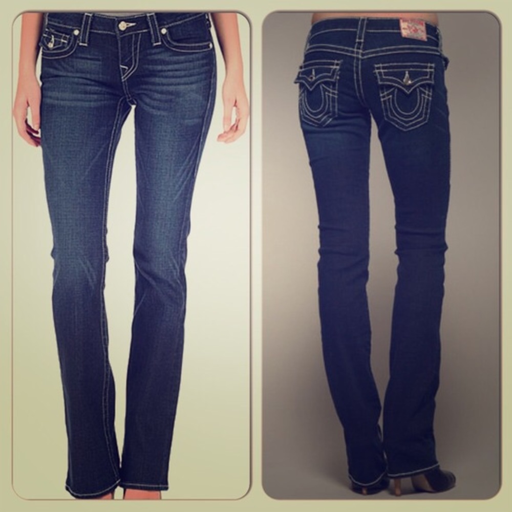 True Religion distressed jeans