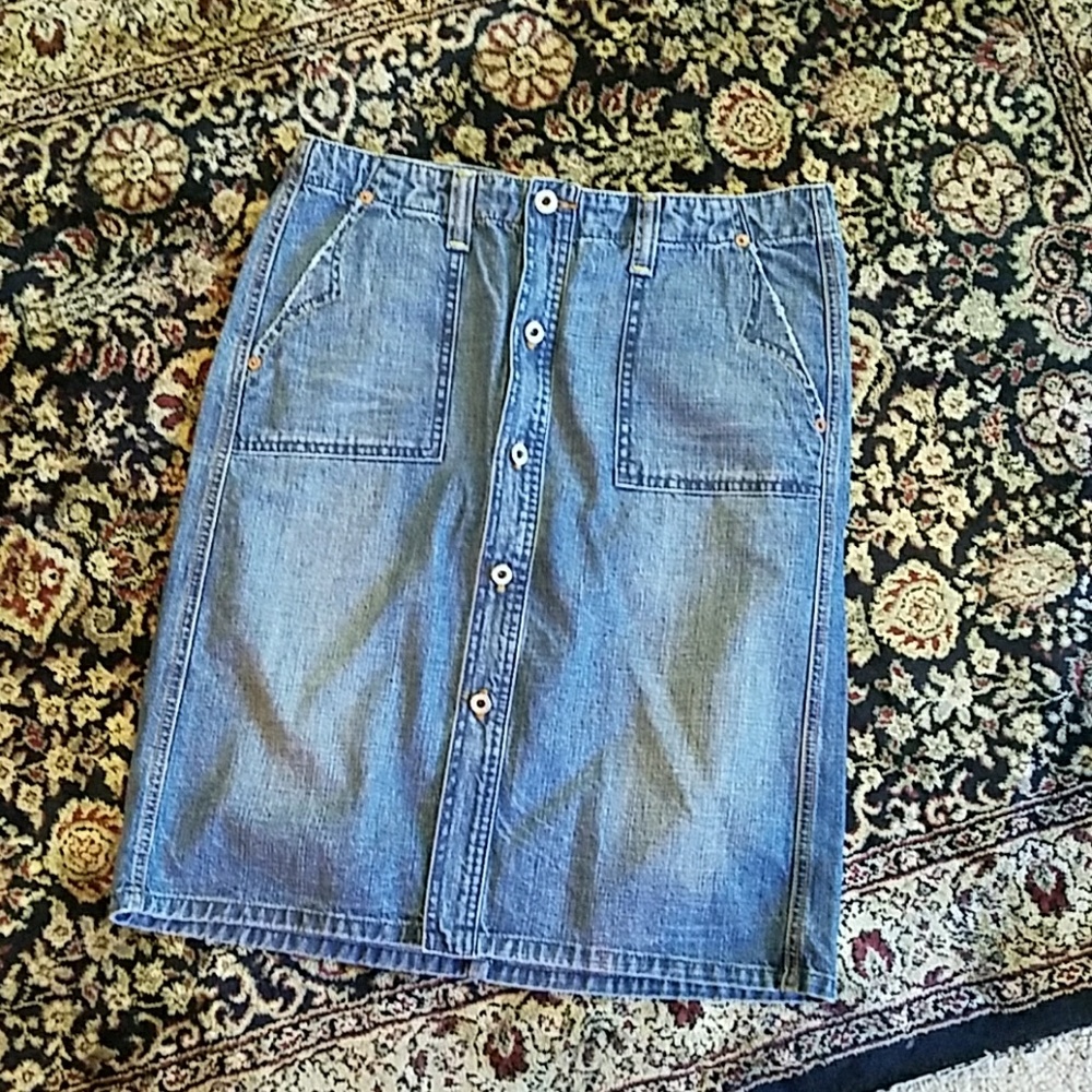 Lucky Brand Jean Skirt