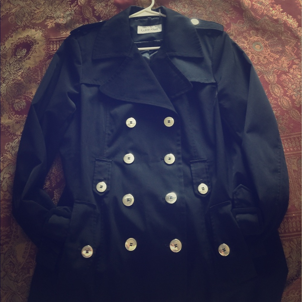 Calvin Klein Belted Trench Coat