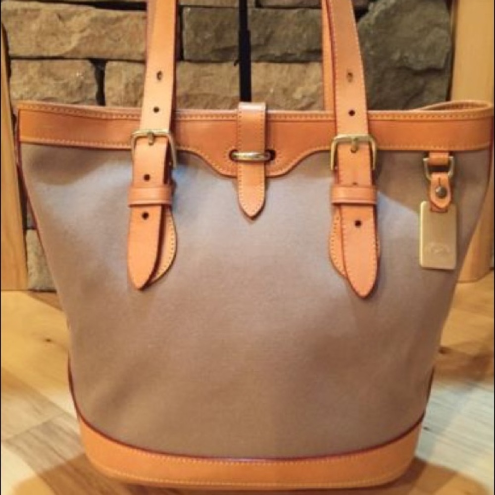 Authentic Dooney and Bourke Bucket Tote