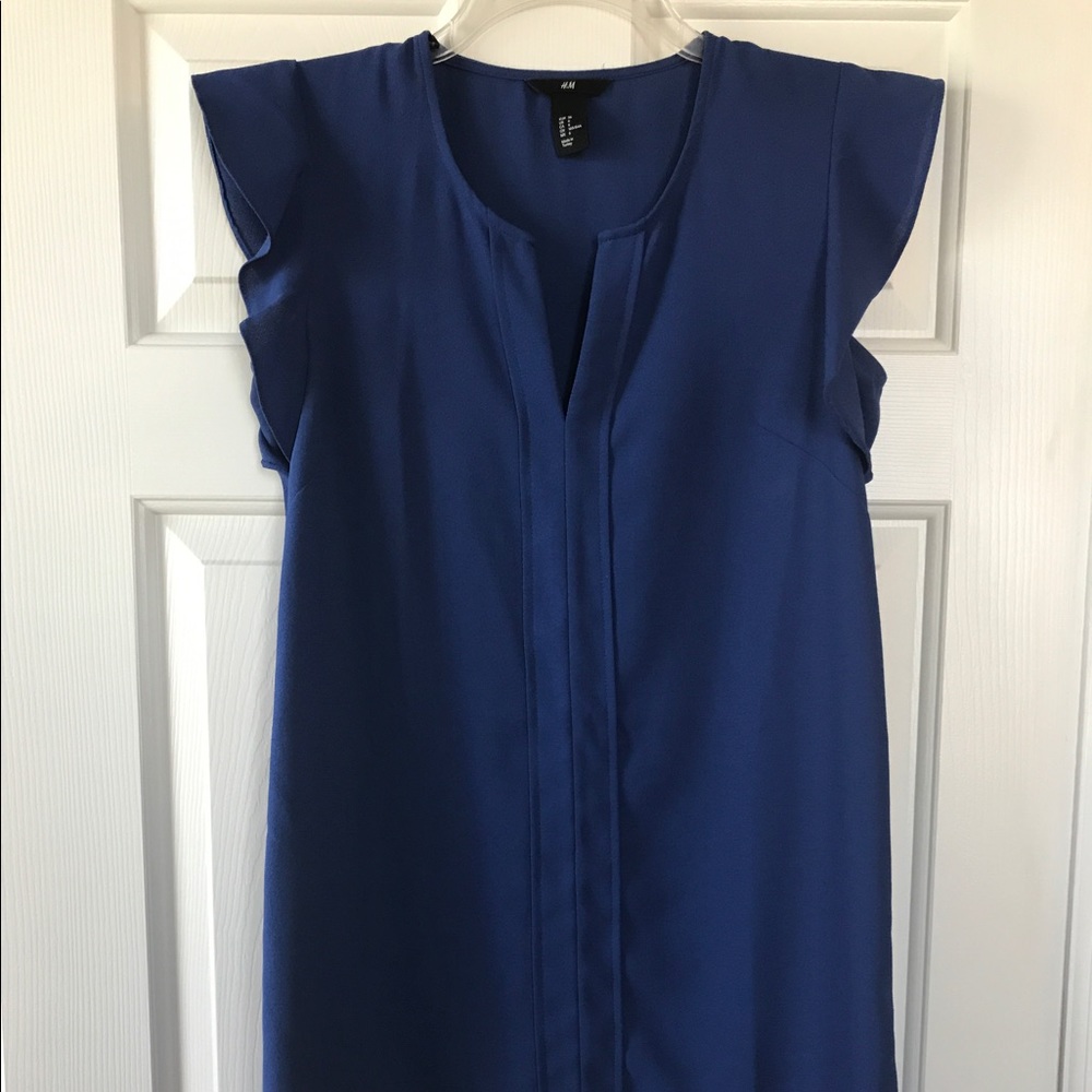 H&M blue dress