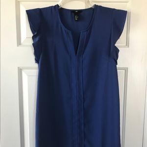 H&M blue dress