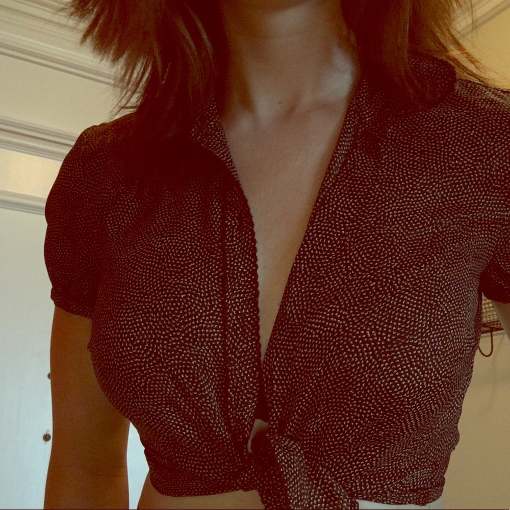 Ann Taylor tie top
