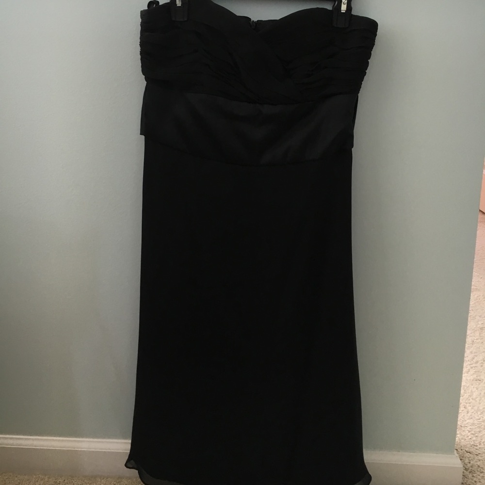 Strapless Little Black Dress