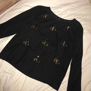 H&M bumble bee blouse