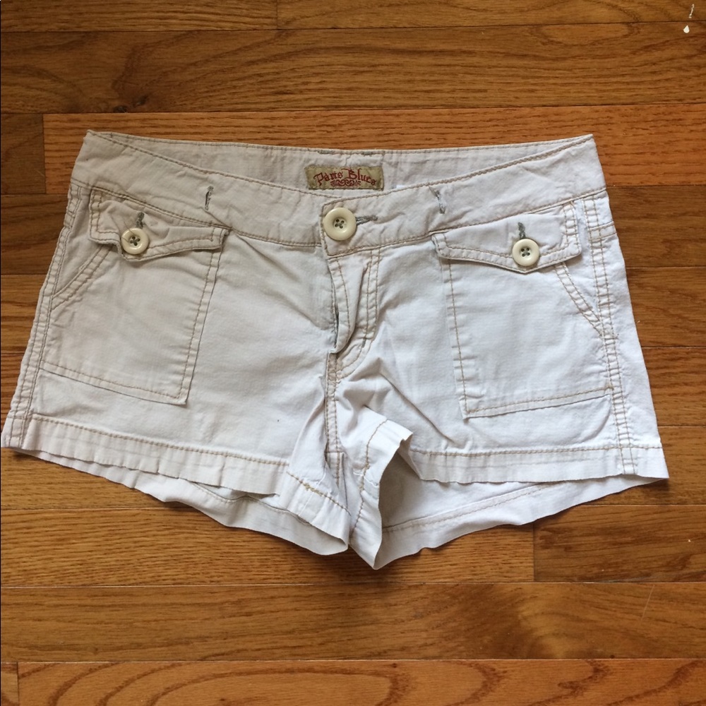 Paris Blues Tan Women's Cargo Style Shorts Size 5