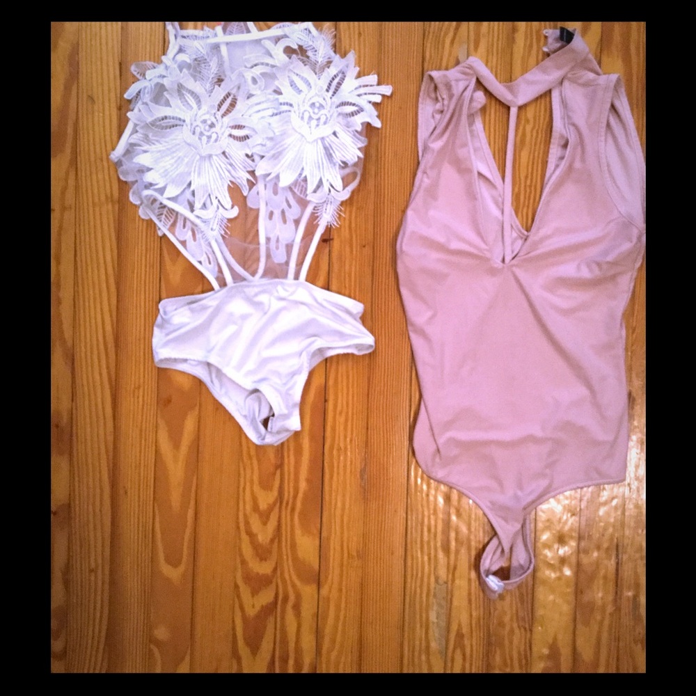 Two bodysuits
