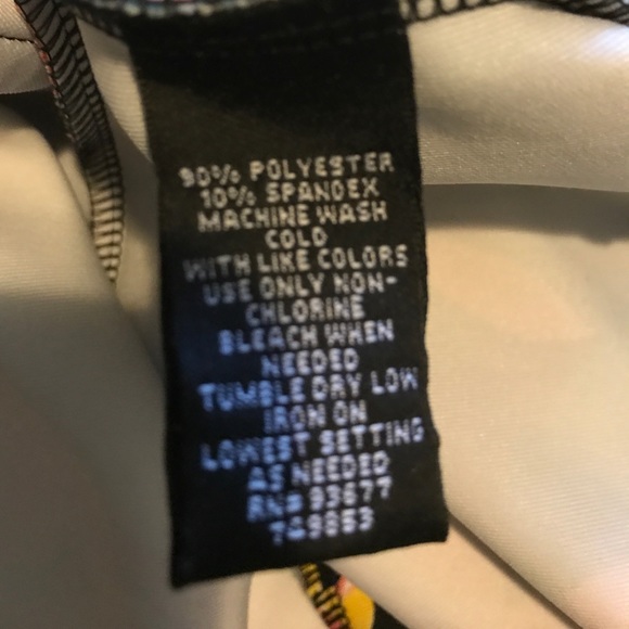 Nicole Miller floral dress sz XL no offers - Picture 5 of 6