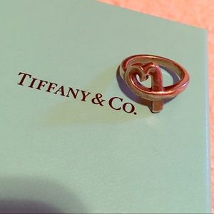 Tiffany's sterling silver heart ring