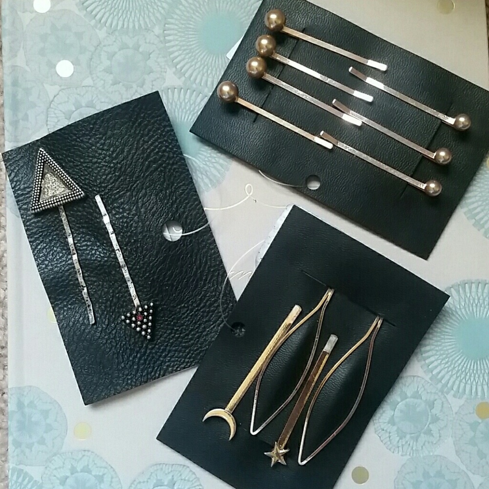 Free People Hair Pins and Clips Bundle
