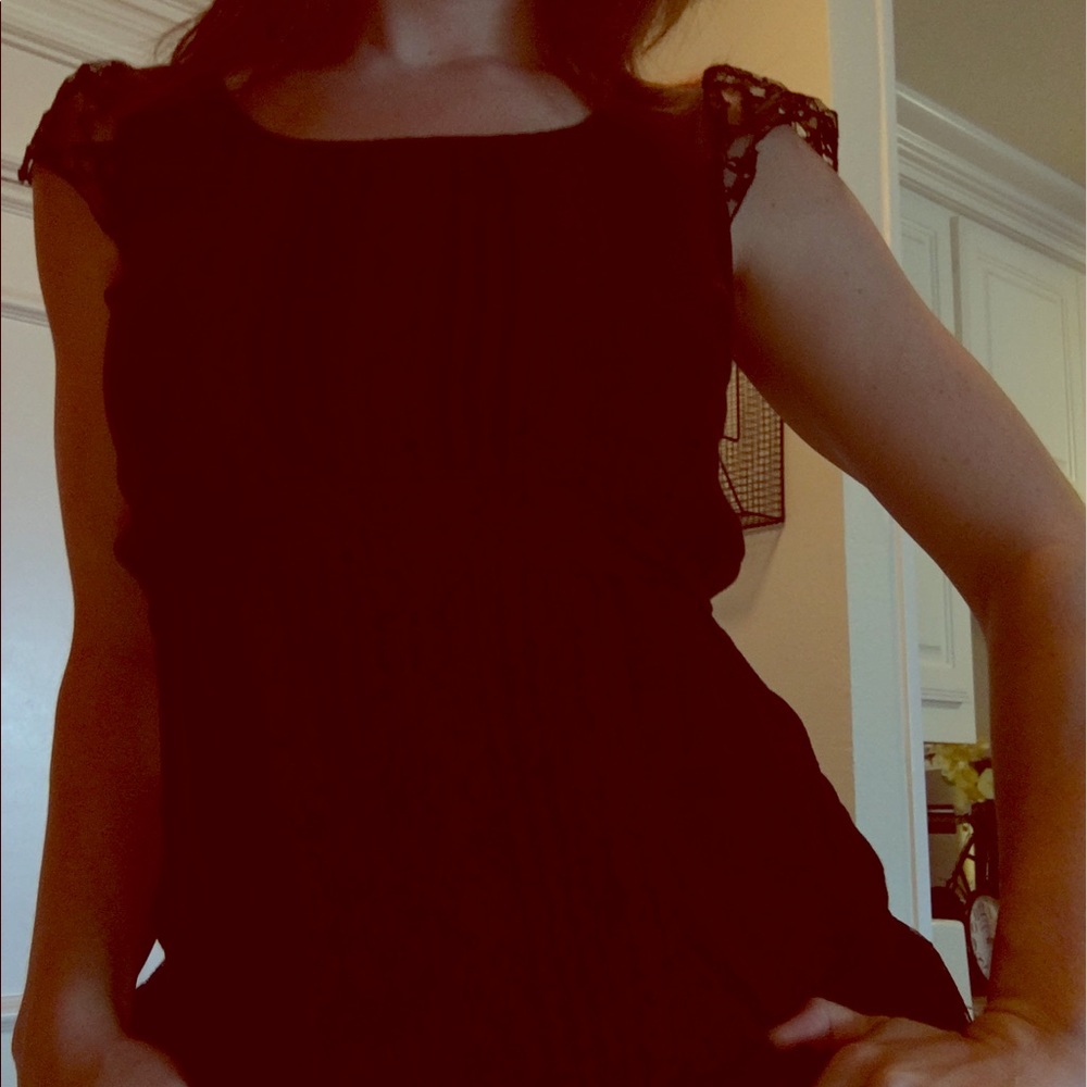 Black blouse top by George