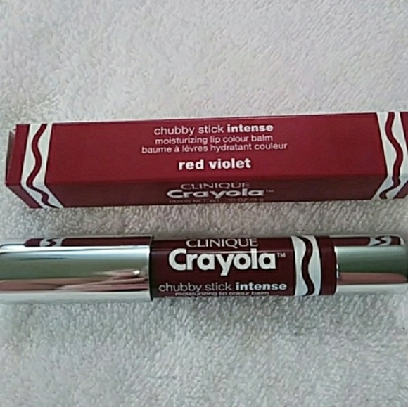 LAST ONE! Clinique Crayola Chubby Stick Red Violet - Picture 4 of 4