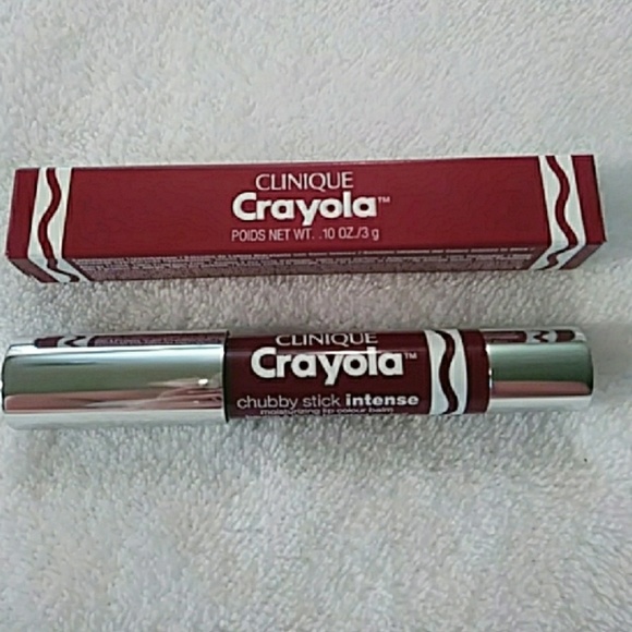 LAST ONE! Clinique Crayola Chubby Stick Red Violet - Picture 3 of 4
