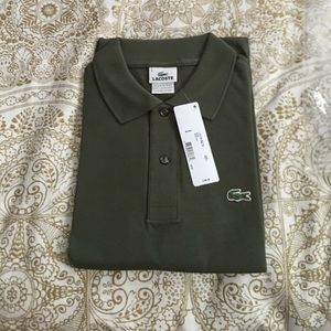 Lacoste shirt for men. New with tags.