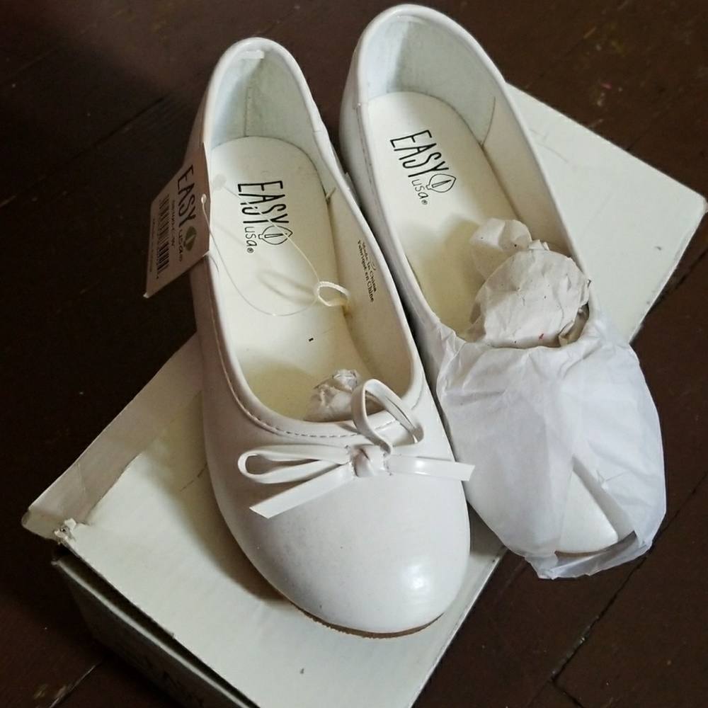 Girl ballet shoes