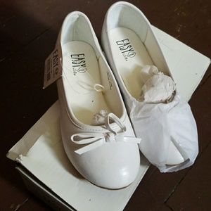 Girl ballet shoes