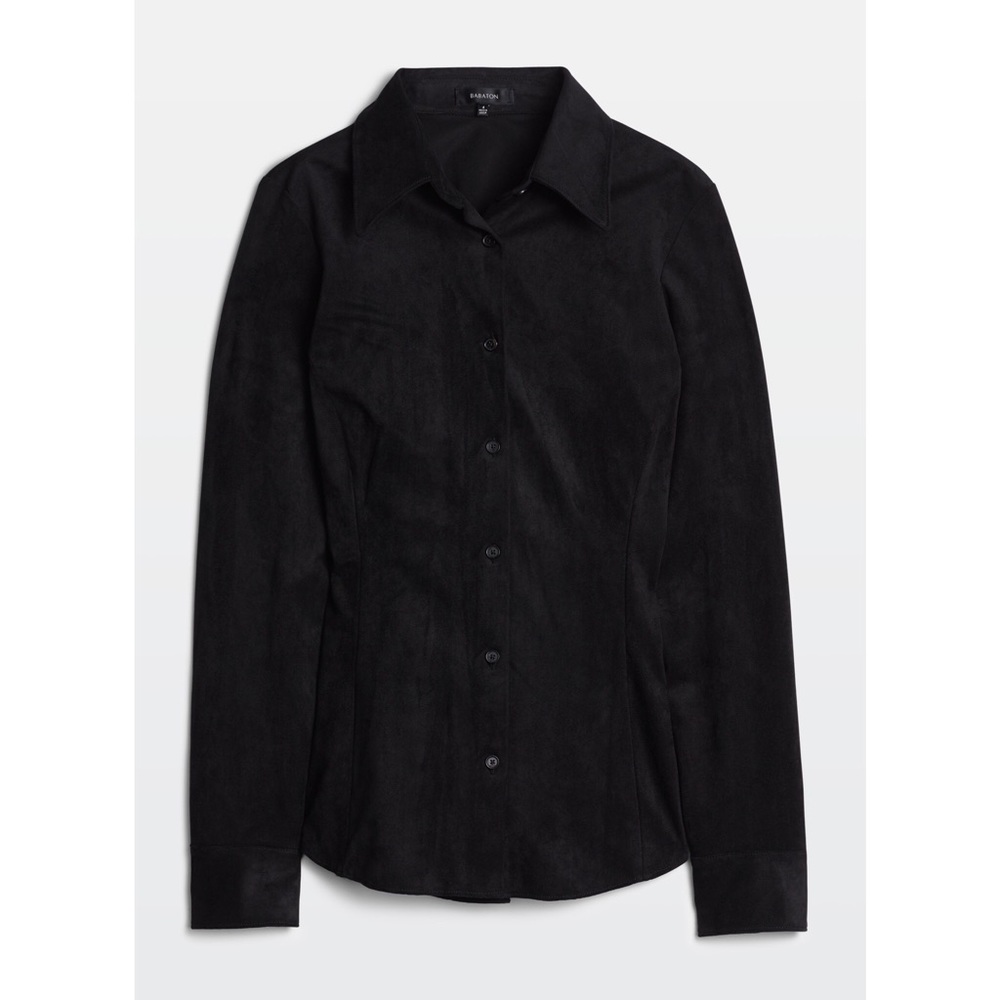 Babaton Vineet Vegan Suede Shirt