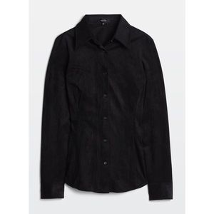 Babaton Vineet Vegan Suede Shirt