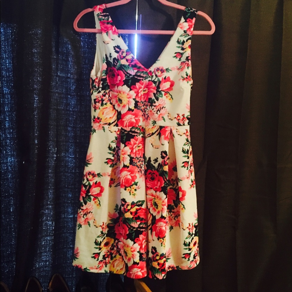Lush Floral Dress