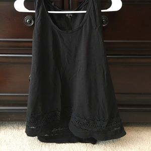 Ann Taylor Loft tank.  Black sz L